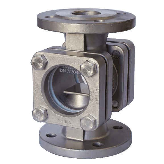 Kobold Flow Indicator, Sight Glass with Flap, DAK-21